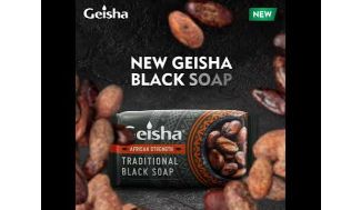 GEISHA BLACK SOAP 225G