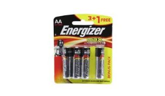 Energizer Battery 4 AA (3+1)