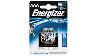 Energizer Battery UL LITHIUM 2 AAA