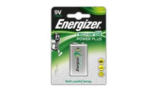 Energizer Recharge 9V Rechargeable Battery