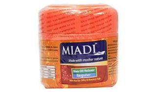 MIADI OLIVE OIL RELAXER WITH ALOE - REGULAR NEW LOOK 200GMS