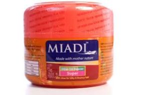 MIADI OLIVE OIL RELAXER WITH ALOE - SUPER NEW LOOK 400GMS