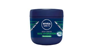 NIVEA Maximum Hydration Body Cream For Men 400ml Tube