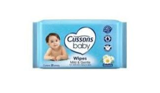 CUSSONS BABY WIPES MILD AND GENTLE 20'S