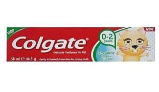Colgate Toothpaste Generic 0-2 Yrs Strawberry