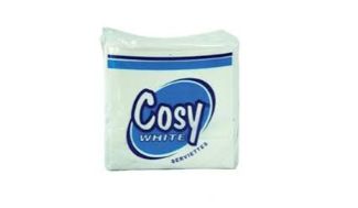 Cosy Serviette White 1 Ply 100sheets
