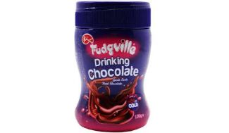 Fudgeville drinking chocolate 100gms jar