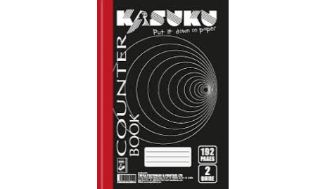 KASUKU A4 COUNTER BOOK 2 QUIRE