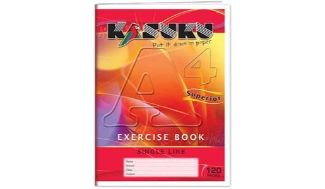KASUKU EXERCISE BOOK SUP A4 SGL 120 PAGES