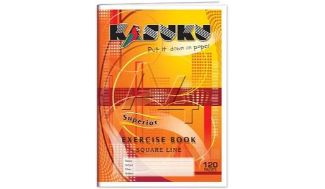KASUKU EXERCISE BOOK SUP A4 SQUARE 200 PAGES
