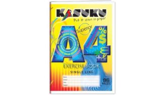 KASUKU SUP A4 96PG SINGLE RULED