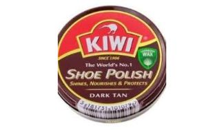 KIWI Shoe Polish Dark Tan100ML P/D