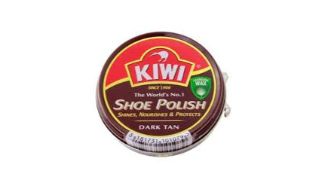 Kiwi Shoe Polish Dark Tan  25ml