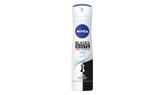 NIVEA DEODERANT Invisible Black and White Fresh Spray for Men 150ml Bottle