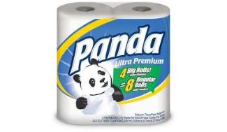 Panda Toilet Paper 4 Rolls